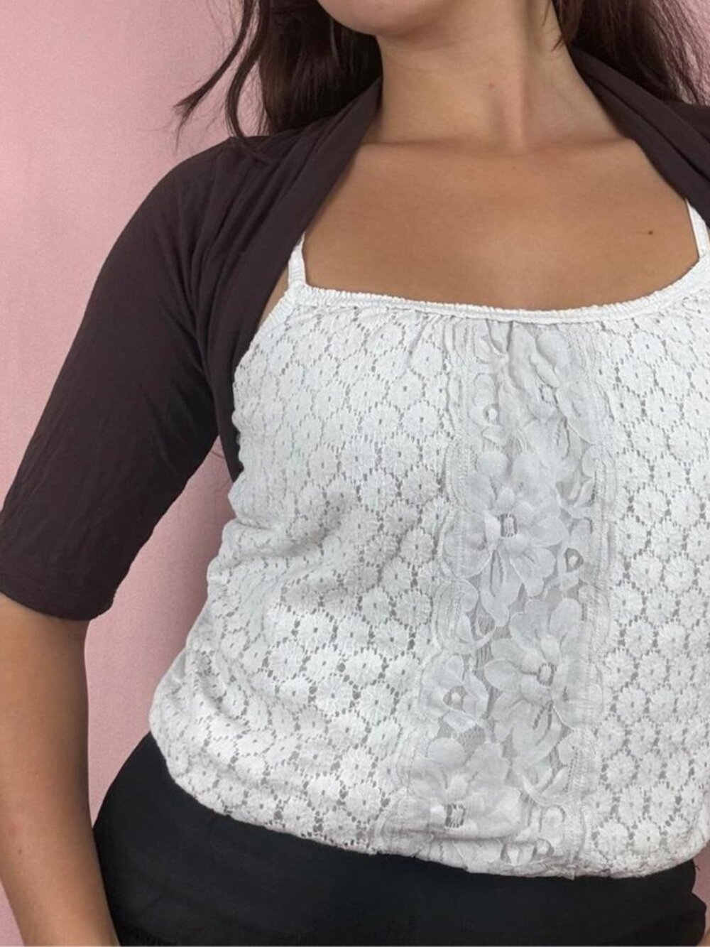 Chocolate Borwn Bolero/Shrug